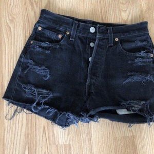Levi’s high waisted shorts